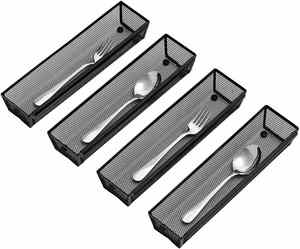 High Quality Low Price Metal Mesh Kitchen Tableware Storage <b>Box</b> Cutlery Tray - Product Image 1