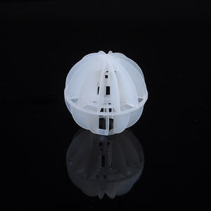 Boule de thermoformage en <span class=keywords><strong>plastique</strong></span> Boule de moule creuse polyédrique en <span class=keywords><strong>plastique</strong></span> pour le traitement des eaux usées Médias filtrants - Product Image 2