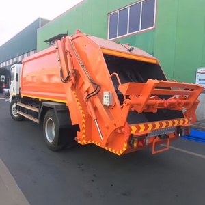1SUZU 700P 4x2 9CBM Hydraulic High Compression Ratio Waste Compressed Garbage Compactor Truck Price - Product Image 2