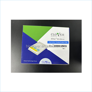 QE105 96T <span class=keywords><strong>Kit</strong></span> de test rapide <span class=keywords><strong>ELISA</strong></span> bandelettes de test vétérinaires pour la détection de zéaralénone dans les céréales noix alimentation 96T bandelette de test - Product Image 1