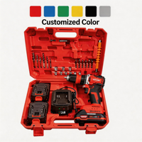 Kit perceuse-visseuse sans fil 20V, perceuse électrique, kit combiné visseuse-perceuse 2-en-1, fabriqué en Chine, LDD05-D