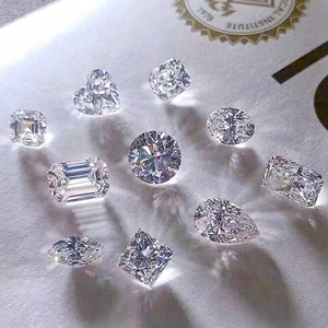 Diamante Sintético Cultivado en Laboratorio, Corte Radiante, Color D, Claridad VVS, 0.5ct, Certificado IGI, Precio de Fábrica, para Joyería - Product Image 1
