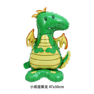 Ballon debout, <span class=keywords><strong>dessin</strong></span> <span class=keywords><strong>animé</strong></span>, animal, panda, renard, lion, <span class=keywords><strong>film</strong></span> en aluminium, ballons, décoration de fête d'anniversaire, nouvelle collection <span class=keywords><strong>2023</strong></span> - Product Image 4