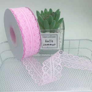 شريط تشذيب دانتيل بوليستر ، حرير 22 متر ، حِرف واسعة لحفلات الزفاف ، تغليف بشريط ذاتي الصنع - Product Image 4