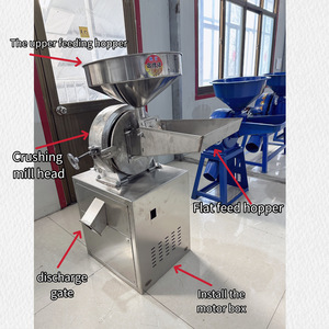 Broyeur multifonctionnel en acier inoxydable de qualité alimentaire pour céréales, moulin à marteaux, alimentateur et mélangeur - Product Image 5