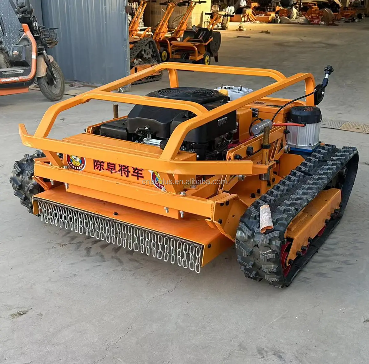 Mesin pemotong rumput Robot Remote Control, Multi guna Rc mesin pemotong rumput untuk petani