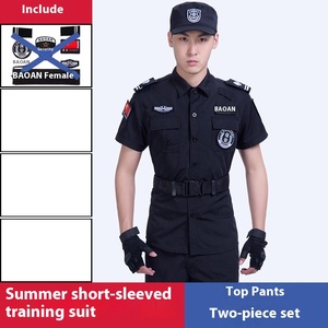 Bán Buôn Quần Áo Nam Dài Tay an ninh làm việc mùa xuân thu đông đào tạo mùa hè đồng phục đặc biệt bảo vệ đồng phục bảo vệ - Product Image 6