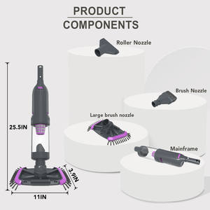 BN80Pro Aspirateur de <span class=keywords><strong>piscine</strong></span> <span class=keywords><strong>hors</strong></span> sol portable IPX8 Étanche <span class=keywords><strong>Balayeuse</strong></span> sans fil rechargeable automatique Durée d'exécution de 135 minutes - Product Image 3