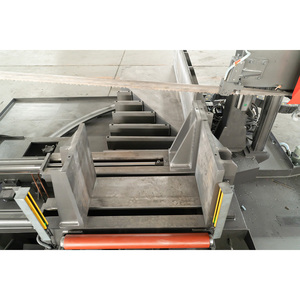 Gkx400 hiệu suất cao kim loại ban nhạc cưa máy 4Kw động cơ + 400mm phôi công suất tự động góc cắt miter Saw bánh răng - Product Image 2