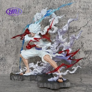 Figurine One Piece – Monkey D. Luffy Gear 5 – Grandista – Environ 21 Cm – Pose Dynamique – Collector