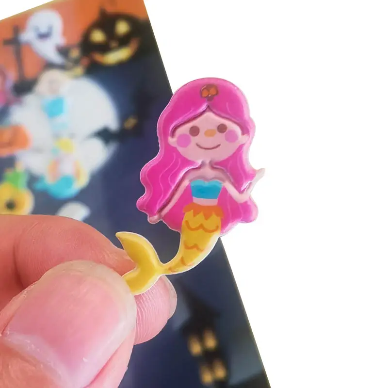 Factory Direct Sales Halloween Gift Cute Decoration Cartoon 3D Puffy Stickers For Kids