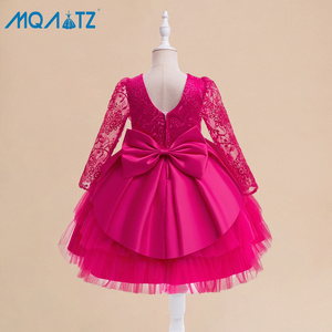 MQATZ bambina festa di compleanno ragazza abiti da principessa di fascia alta festa di natale sacramento torta sera BL039 - Product Image 1