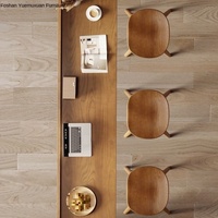 Table de bar rectangulaire en bois massif de style nordique en provenance de Chine pour balcon, salon, fenêtre