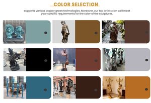 Lớn ngoài trời truyền thống Đồng và đồng bức tượng của Perseus và Medusa với Lost-Wax đúc - Product Image 6