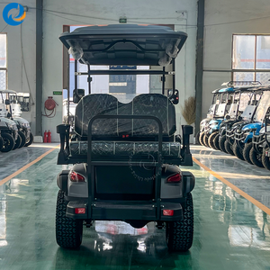 รถกอล์ฟออฟโรดสำหรับล่าสัตว์ ปี 2026 รุ่นใหม่ล่าสุด แบตเตอรี่ลิเธียม 48V รถยนต์ไฟฟ้า ได้รับการรับรองมาตรฐาน CE ระยะทางวิ่ง 50-70 กม. รับสั่งทำตามความต้องการ - Product Image 5