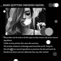 Dr Quit Patch Anti-Tabac pour le Corps : Aide au Sevrage Tabagique, Solution Auxiliaire de Cessation, Alternative au Contrôle du Tabagisme, Soin de Santé
