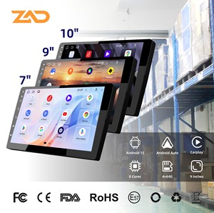 Radio <span class=keywords><strong>de</strong></span> Auto Android 15 <span class=keywords><strong>de</strong></span> 7/9/10/11.5/13.1 Pulgadas, 2 Din, con Android Auto, Carplay, Reproductor <span class=keywords><strong>de</strong></span> DVD, Navegación GPS - Product Image 1