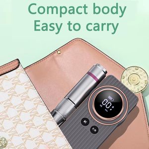 Machine à ongles portable rechargeable 35000 tr/min pour manucure, dépose d'acrylique, polissage et nail art conique - Vente en gros - Product Image 3