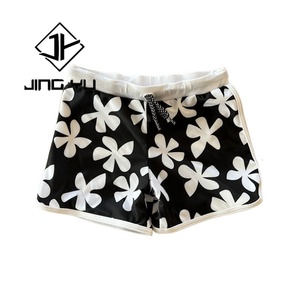 Trajes de Baño para Niños de Diseño, Trajes de Baño de Poliéster Sostenible de Lujo de Hawái, Shorts de Playa para Niños con Estampado Personalizado - Product Image 4