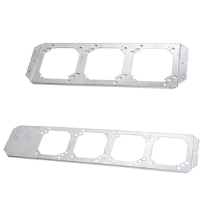 Giá Đỡ Hộp Điện, Giá Đỡ Hộp Thép Mạ Kẽm, Bạc, Khoảng Cách 16 Inch - Product Image 2