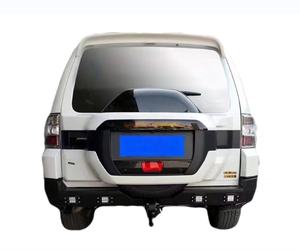 Kit trasero de acero nuevo, instalación atornillada de gancho de remolque, pintura negra para <span class=keywords><strong>Mitsubishi</strong></span> Pajero <span class=keywords><strong>Montero</strong></span> <span class=keywords><strong>V80</strong></span> V90 V93 V97 - Product Image 5