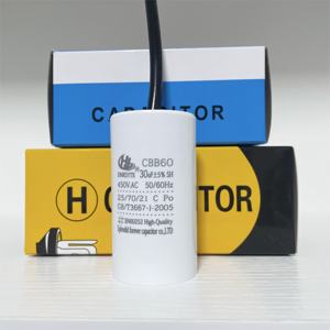 Condensateur de fonctionnement du moteur AC <span class=keywords><strong>CBB60</strong></span> <span class=keywords><strong>450vac</strong></span> 50 60hz 220v <span class=keywords><strong>40</strong></span> <span class=keywords><strong>70</strong></span> <span class=keywords><strong>21</strong></span> - Product Image 1