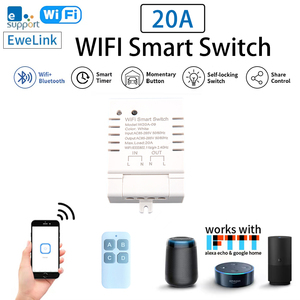EweLink thông minh hẹn giờ chuyển đổi tự làm hẹn giờ + từ xa AC 85-265V Wifi điều khiển không dây Wifi 20A Alexa Google nhà - Product Image 2