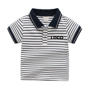 เสื้อยืดเด็กแขนสั้นผ้าคอตตอน 100% ระบายอากาศได้ดี สวมใส่สบาย พิมพ์โลโก้ได้ตามต้องการ คอโปโล ผ้าถักเนื้อนุ่ม สีพื้น - Product Image 1