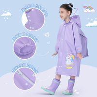 Imperméable pour enfants en EVA, poncho de pluie, veste de pluie pour enfants, école, extérieur, étiquette privée, prêt pour FBA