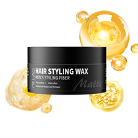 Cire coiffante pour cheveux à formule personnalisée, tenue forte, anti-frisottis, fini mat, pour définir les boucles, pour cheveux normaux