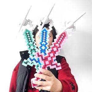 Thiết kế mới pixel thanh kiếm cối xay gió Spinner nhấp nháy âm nhạc quay LED cối xay gió pixel ánh sáng lên thanh Kiếm đồ chơi - Product Image 3