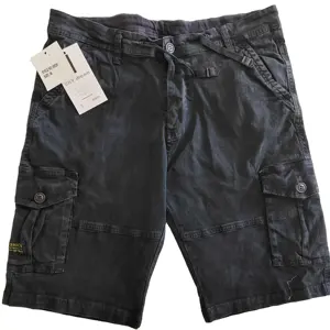 Лидер продаж, мужские летние хлопковые джинсы 8052 # с несколькими карманами, повседневные шорты-карго с принтом и узором