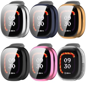 Plating Protector Frame Case Soft TPU Watch Case for <strong>Fitbit</strong> Ace <strong>LTE</strong> - Product Image 4