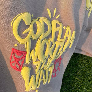 Conjunto de chándal con estampado 3D de dos piezas personalizado, conjunto de chándal de algodón para hombre, pantalones de chándal y chándales para hombre - Product Image 4