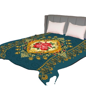 ผ้าห่มนวดขนเทียมสำหรับบ้านของ lisas ผ้าห่มนวดไมโคร frazadas แบบตุรกีผ้าห่มดีไซน์เรขาคณิต - Product Image 1