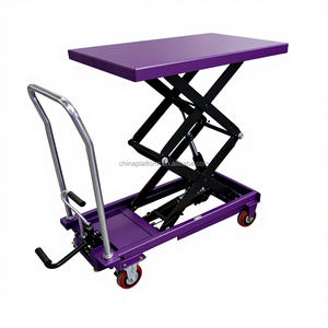 Chariot élévateur à ciseaux compact et fiable avec <span class=keywords><strong>hauteur</strong></span> de levage de <span class=keywords><strong>90</strong></span> <span class=keywords><strong>cm</strong></span>, 1 m, 2 m et capacité de charge de 800 kg, 1000 kg, 1500 kg |   Plateforme de travail - Product Image 1