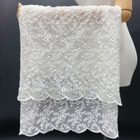 Accessoires de mode de broderie complète de style feuille de saule dentelle une variété d'accessoires de dentelle personnalisés de vêtements