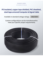Cable de Alimentación para Ordenador con Certificación CE/UL, Alto Rendimiento, DJYP2VP/DJYPVR/DJYP2VP2-22, Retardante de Llama, Ignífugo, Blindado Estándar