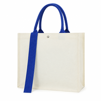 Collection de sacs fourre-tout en toile 16 oz en gros, stock disponible, faible MOQ, expédition rapide, réapprovisionnement stable, risque de sourcing réduit