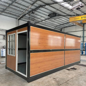 プレハブコンテナ2階建て2階建て折りたたみコンテナ2ベッドルームポータブル小型ホーム折りたたみ可能コンテナハウス - Product Image 2