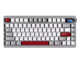 aula nova75 Night Shadow Gray Keyboard <b>PC</b> Gaming Mechanical 2.4G <b>wireless</b> RGB Backlit desktop Laptop Gasket Structure Type-C - Product Image 2