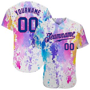 Maillots de chemises de baseball à col en V personnalisés Maillot de baseball personnalisé Sublimation de votre numéro de logo Vêtements de sport Uniforme en maille de baseball - Product Image 3