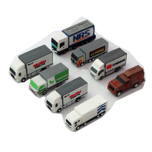 Logo personnalisé promotion marque cadeau 2 go 4 go 8 go 16 go 32 go 64 go 128 go mélangeur de béton en forme de camion clé Usb - Product Image 1