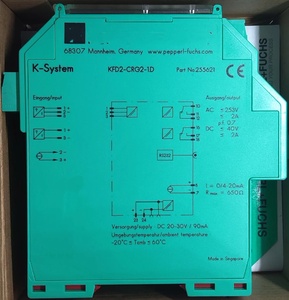 Fuente de Alimentación P+F KFD2-CRG2-1.D 100% Nueva y Original, Transmisor P+F KFD2-CRG2-1.D, Fuente de Alimentación 100% Nueva y Original - Product Image 1
