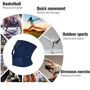 Soportes Ortopédicos Ajustables para Rodilla, Compresión, <span class=keywords><strong>Venta</strong></span> Directa de Fábrica, <span class=keywords><strong>Rodilleras</strong></span> Deportivas - Product Image 4