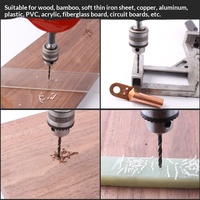 Perceuse manuelle vintage à manivelle pour le travail du bois, outil de perçage avec modèles de 14 et 38 pouces