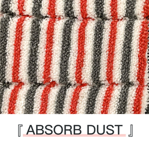 Commercial Products <b>Mop</b> Head for Microfiber Damp <b>Mop</b> Blue Heavy-Duty Single Sided Cleaning Cloth for Hardwood Tile - Product Image 3