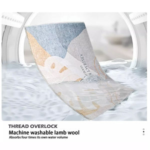 Tapis rond épais supérieur pour salon chambre à coucher lit canapé table basse chaise décor fait à la <span class=keywords><strong>machine</strong></span> ensemble de tapis - Product Image 5