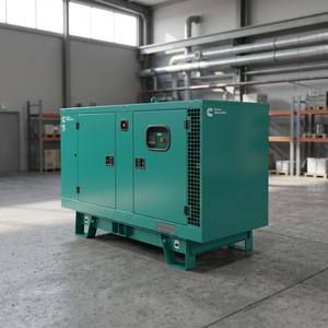 Generador Diésel Silencioso de 30kVA, Arranque Automático/Remoto, 1800 RPM, Respaldo Industrial DC, 50/60Hz, Uso en Fábricas y Construcción, Insonorizado - Product Image 3