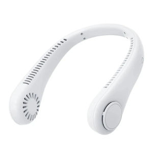 Ventilateur de cou portable 1200 mAh pliable, rechargeable par USB, sans pales, silencieux, pour l'extérieur – Vente en gros - Product Image 3